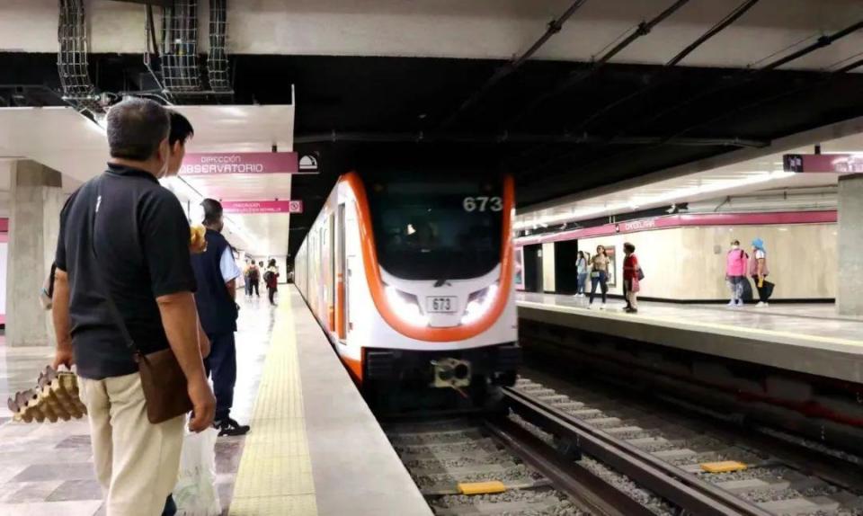 ?墨西哥城地鐵1號線。中國中車供圖。