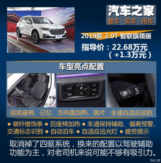 一汽紅旗 紅旗HS5 2019款 2.0T 智聯(lián)旗領(lǐng)四驅(qū)版